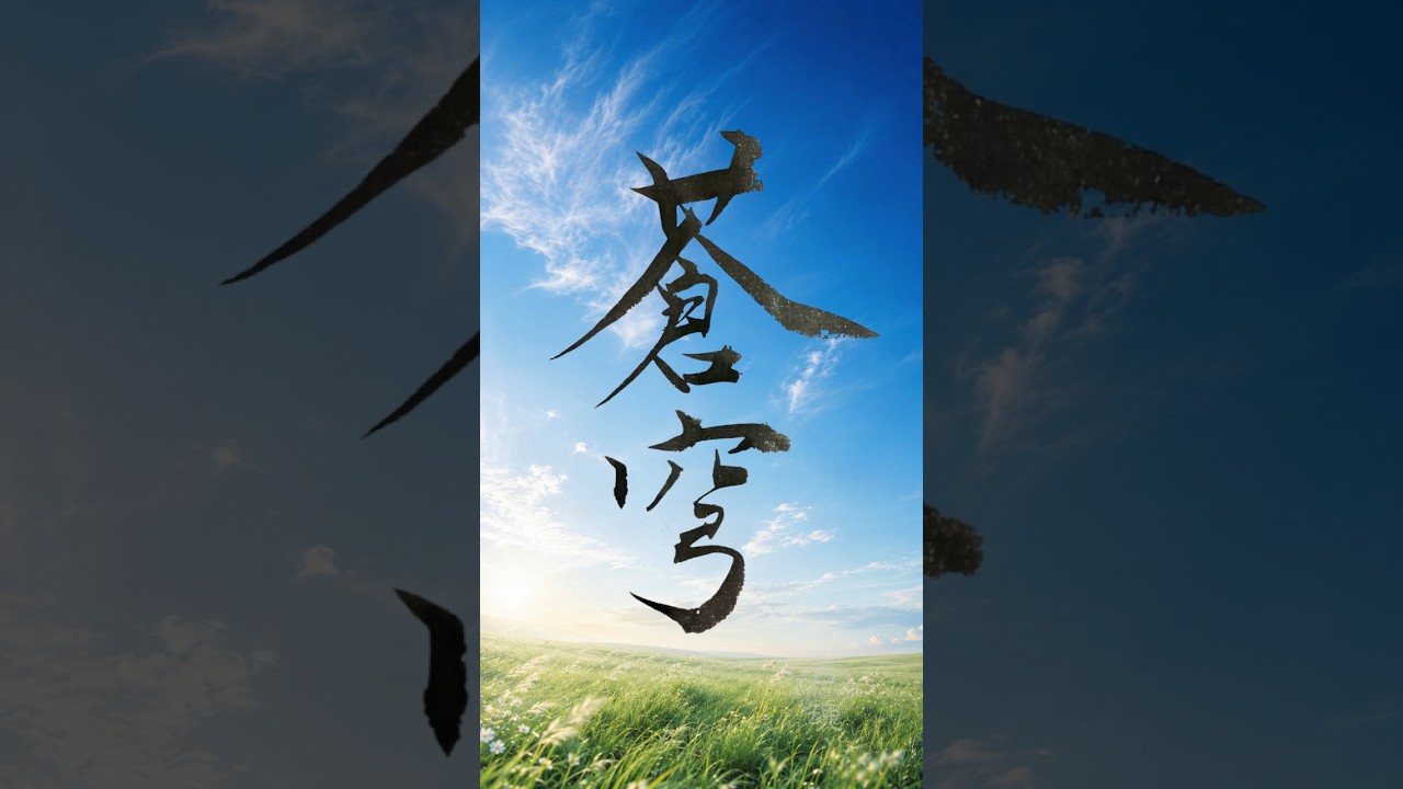 An Azure Sky. A Peaceful Heart. — 蒼穹 澄みわたる空のように、心穏やかな日々でありますように