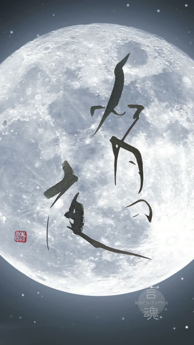 A Night Beneath the Harvest Moon (名月の夜)